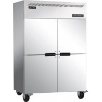 Cool-Linden 1220-4 Doors Stainless Steel Refrigerator